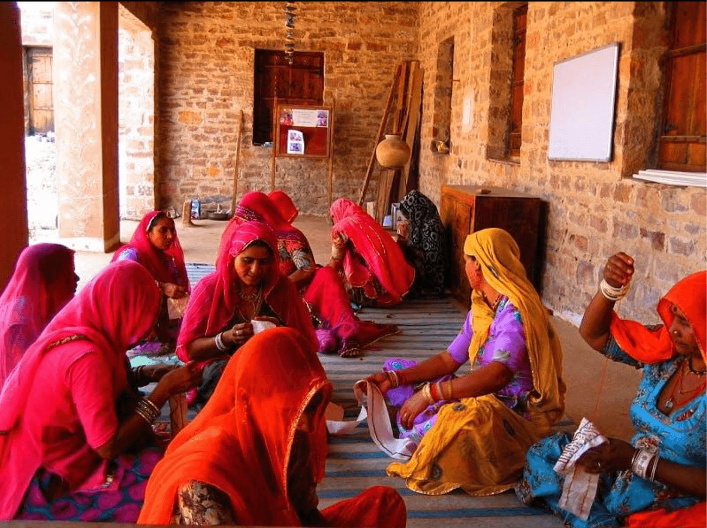 Women artisans at work